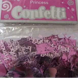 Princess Pink Table Confetti